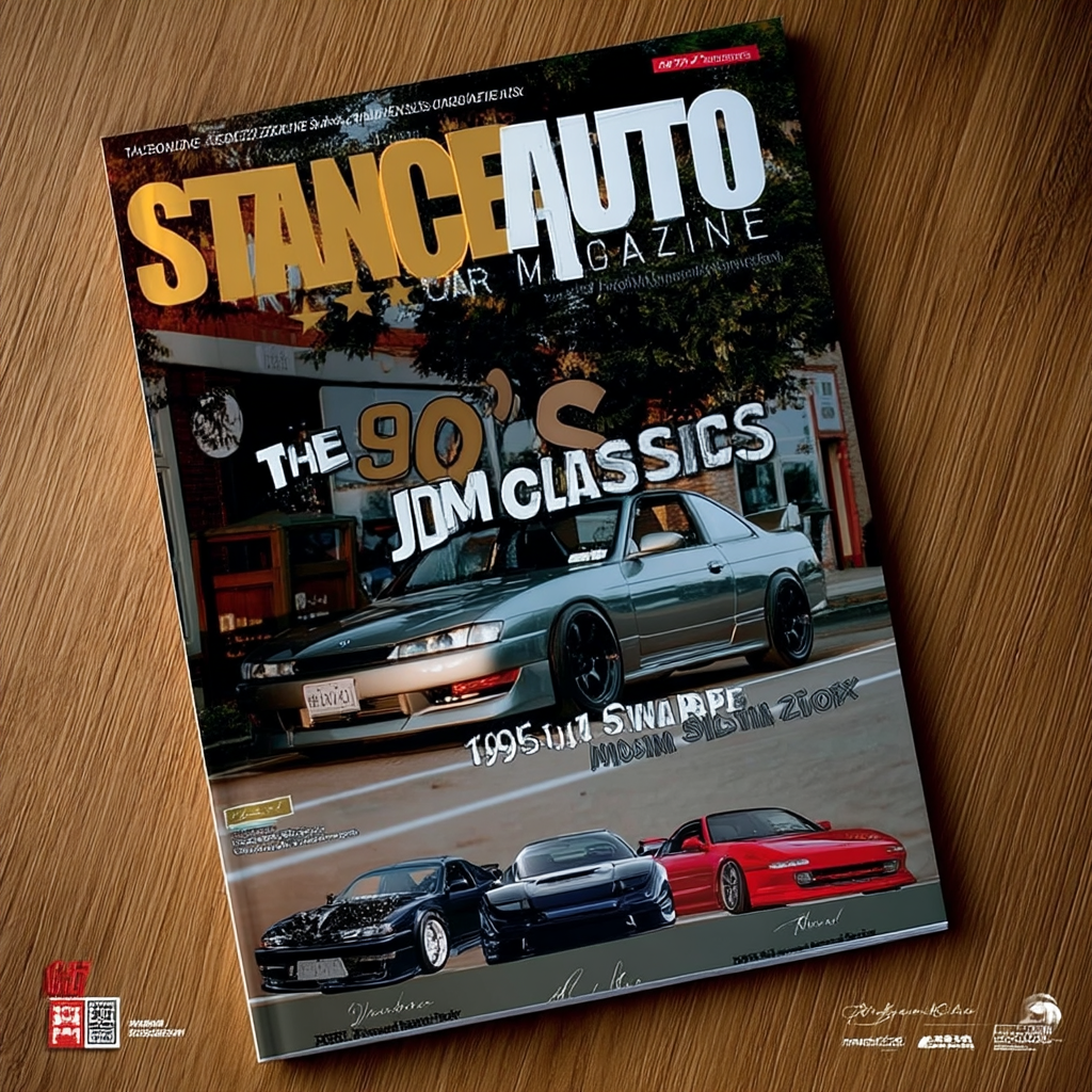 Stance Auto Magazine The 90's JDM Classics - June 2025: A look Back At The 90's Classic JDM Cars On Stance Auto (Stance Auto 2025 Magazines Book 10) (English Edition)